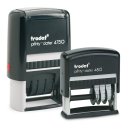 Datums- Ziffern- und Wortbanddrehstempel Printy Line Datums- Ziffern- und Wortbanddrehstempel Printy Line