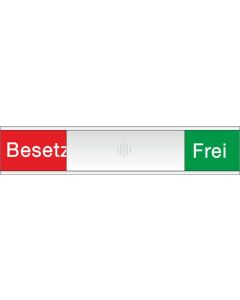 Besetzt-Frei Schild 160 x 30mm,  selbstklebend