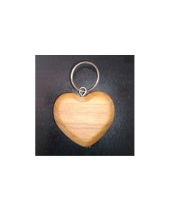 Schlüsselanhänger "Herz" aus Kirschholz