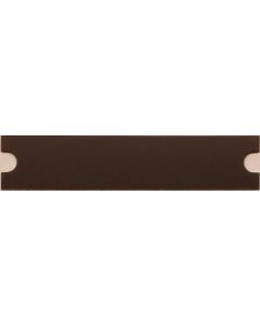 Renz-Schild 102 x 21,4mm schwarz eloxiert