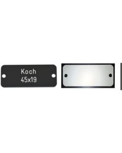 Koch-Schild 45 x 19mm